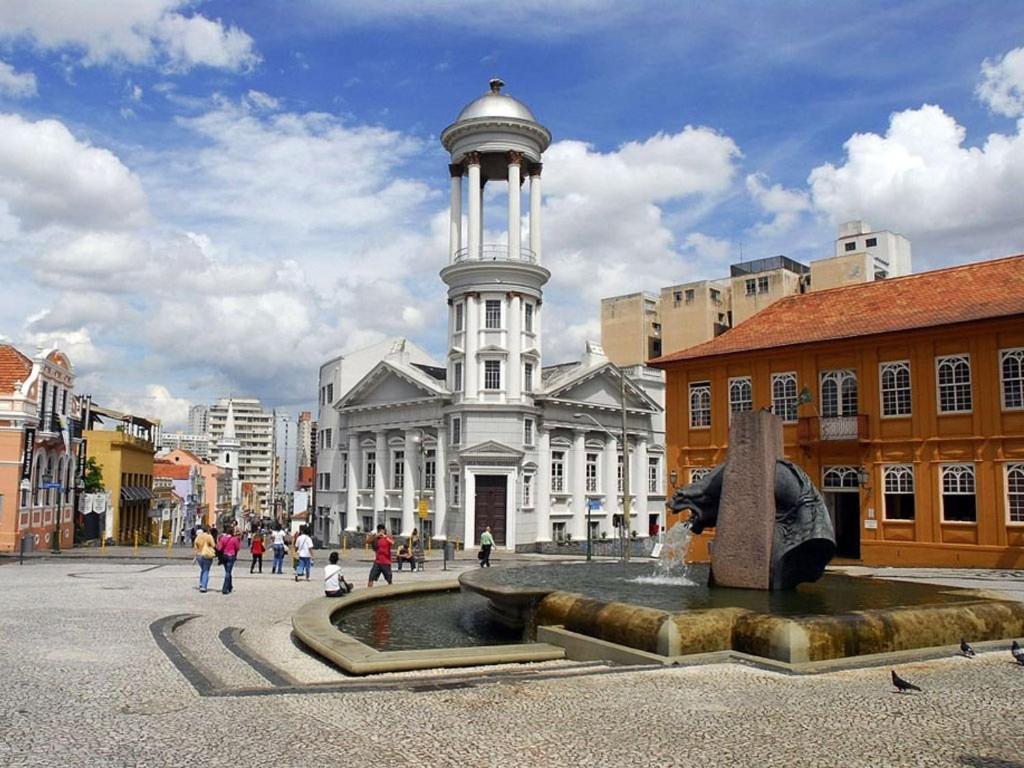 Melhor Localizacao | Largo Da Ordem E Shopping Mueller Curitiba Ngoại thất bức ảnh